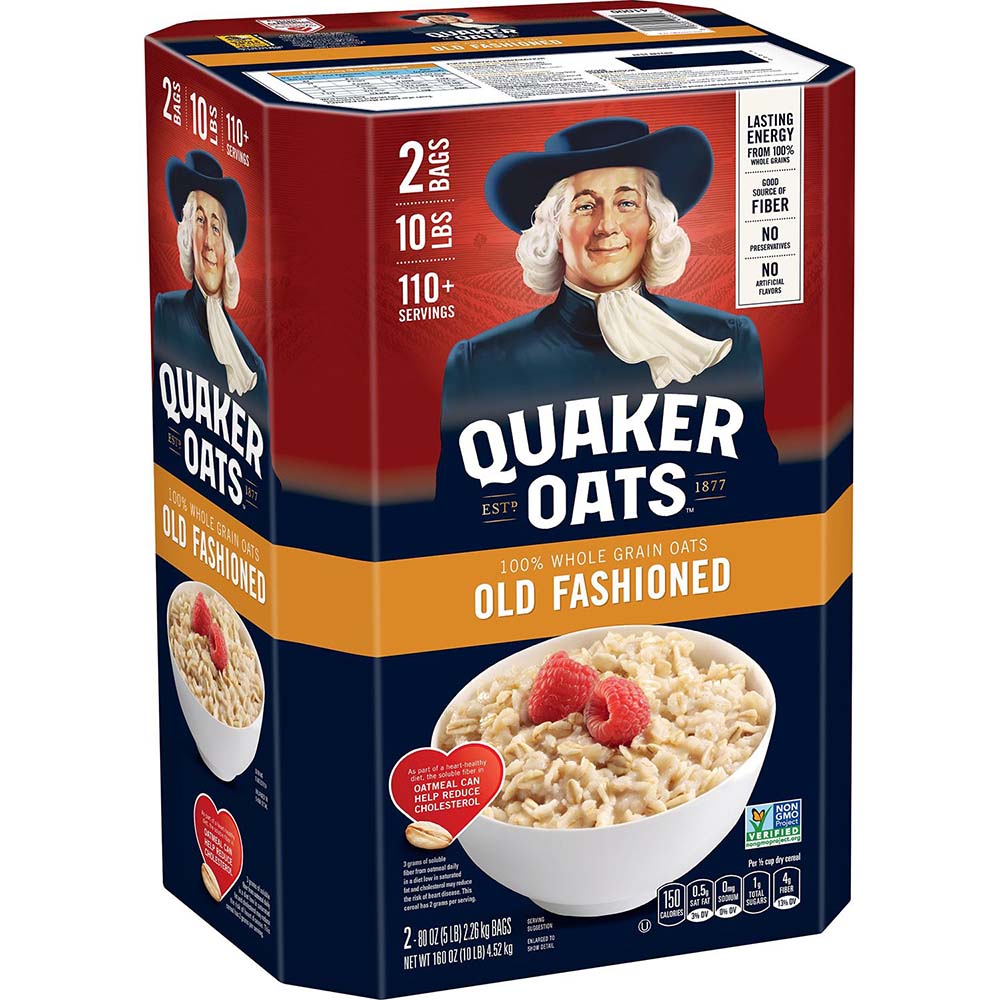 1 Thùng Yến Mạch Quaker Oats Old Fashioned - 4,52kg