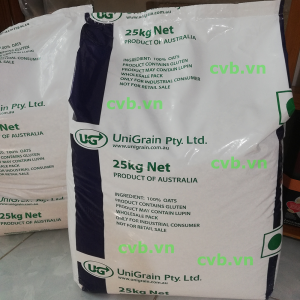 yến mạch Úc bao 25kg, loại xay vỡ, nhập khẩu từ Úc