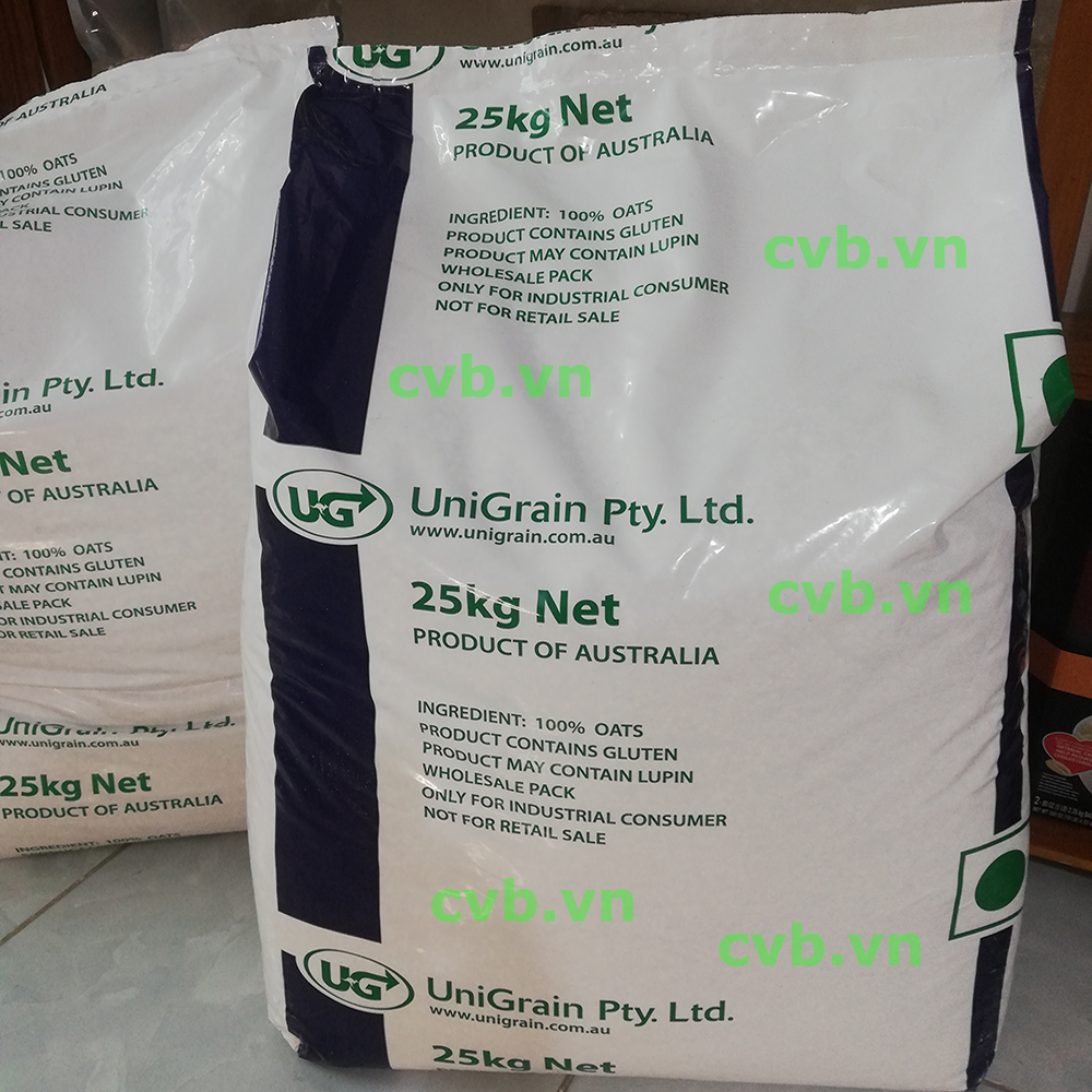 Yến Mạch Úc Xay Vỡ - Bao 25Kg