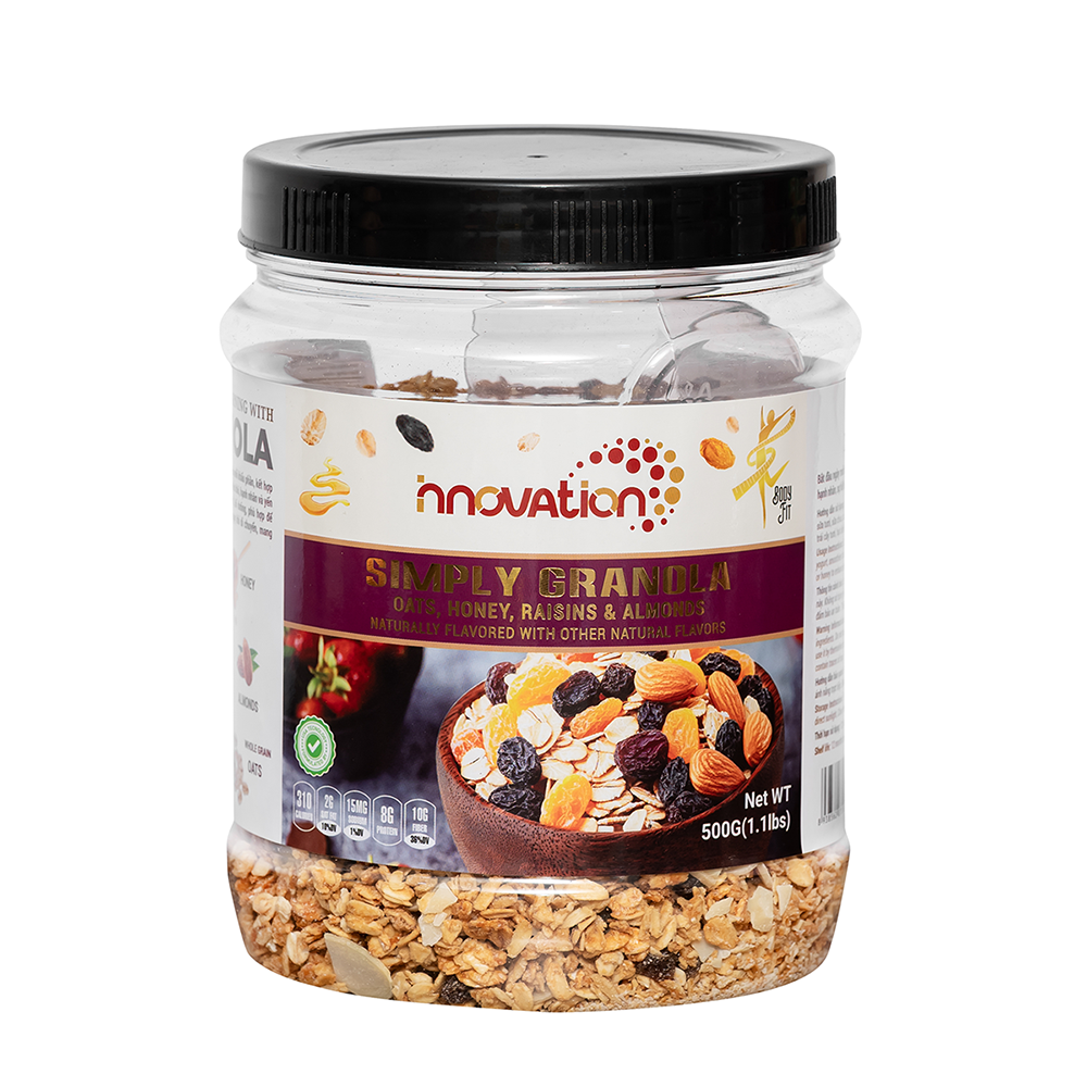 Granola Mật Ong 500g - Yến mạch Ăn Liền