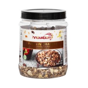 yến mạch ăn liền granola vị socola, hạnh nhân, hộp 500g