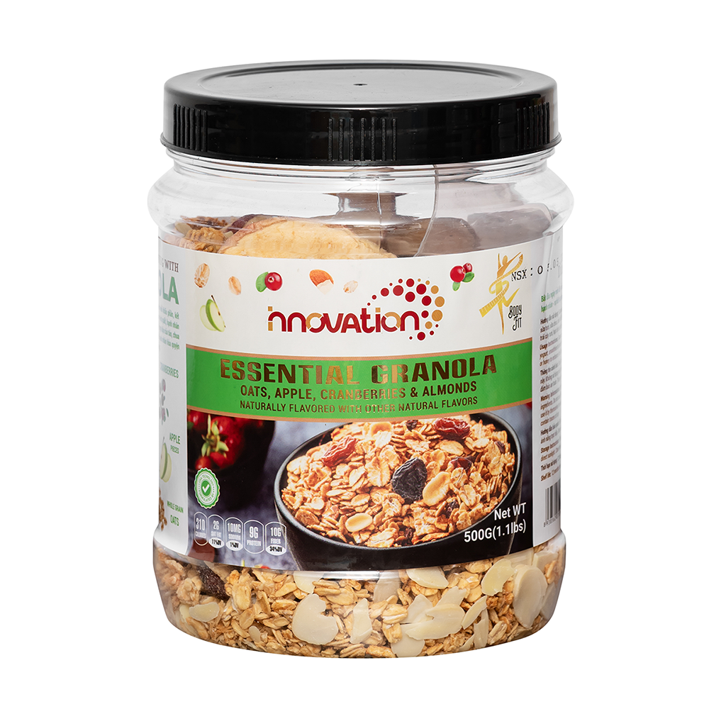 Granola Táo 500g - Yến mạch Ăn liền