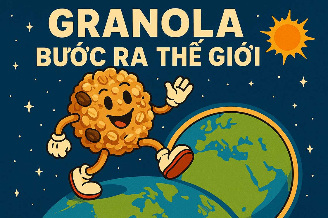 Granola trở thành thực phẩm lành mạnh phổ biến thế giới như thế nào