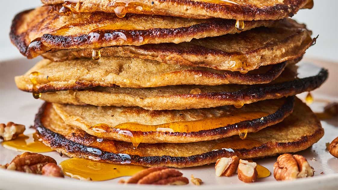 bánh pancake được làm từ yến mạch